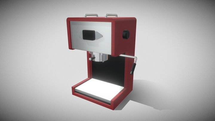 Cafetera Expreso 3D Model