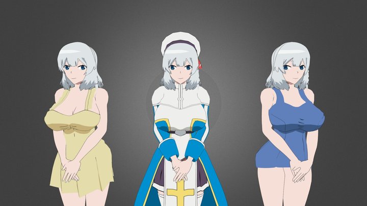 Sophie | Isekai One Turn Kill Nee-san 3D Model 3D Model