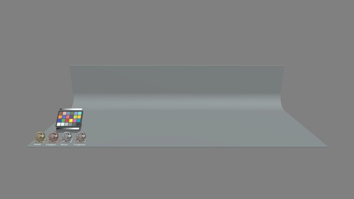 LookDev - Default 3D Settings 3D Model