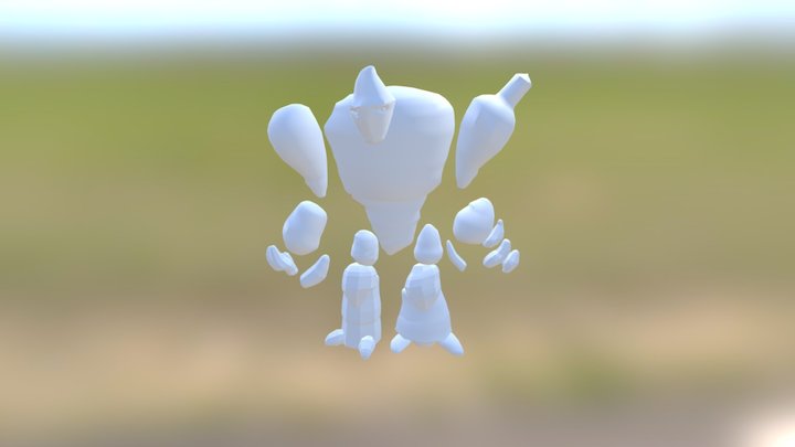 Moustroo 3D Model