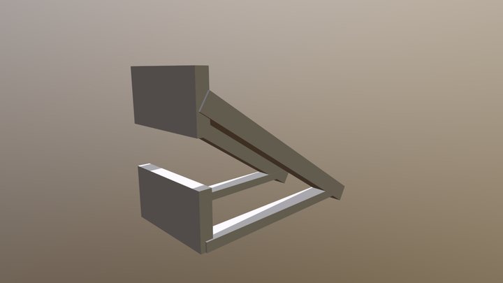 Barreira (destexturizada) 3D Model