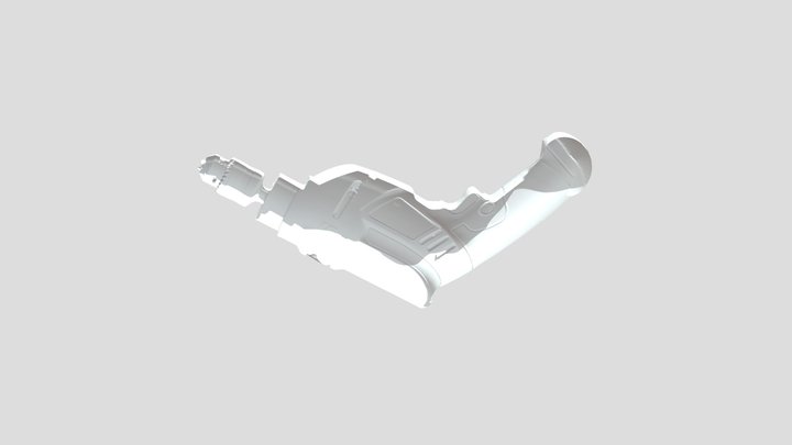 taladro - mitad 3D Model