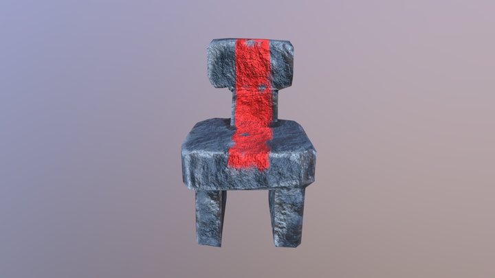 Stone-chair 3D models - Sketchfab