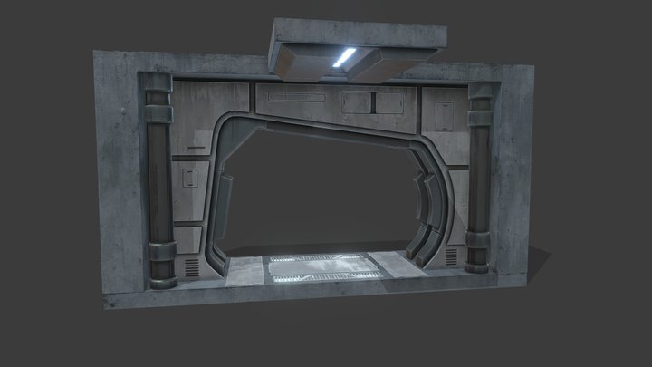 Sci-Fi Asset Pack-5 FREE PACK 3D Model