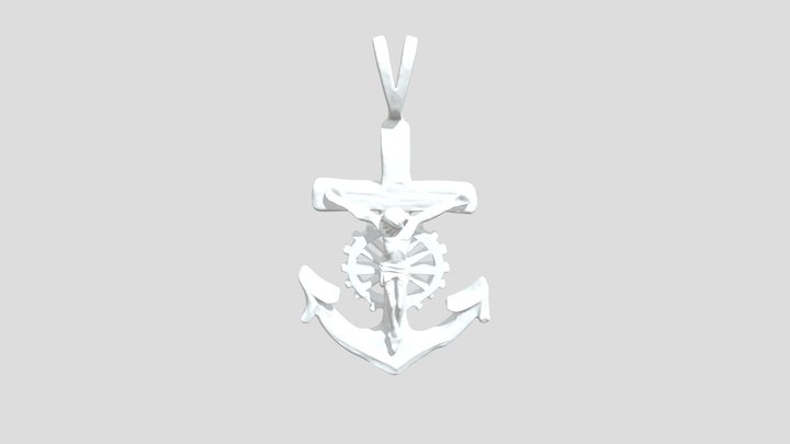 Trey Fisherman Cross 3D Model
