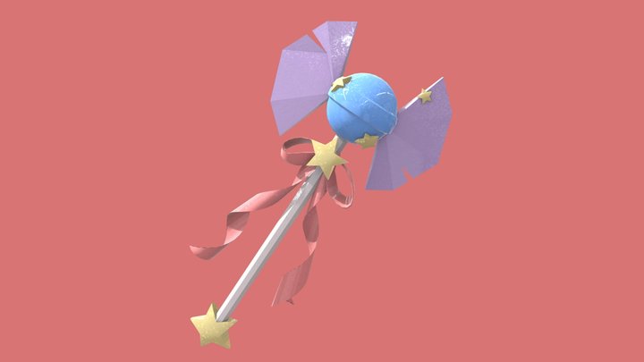 Hero_Candy_Axe 3D Model