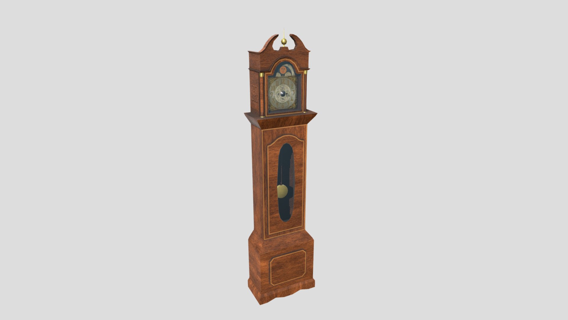 Old Clock - Download Free 3d Model By Jacksonhaycraftgraphics [d499757 