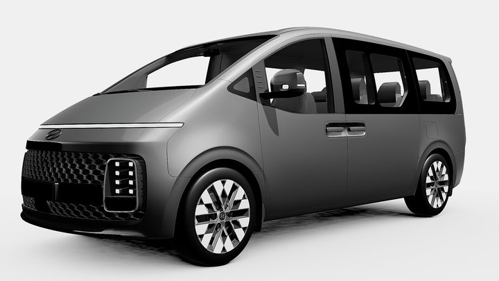Hyundai Staria 3D Model