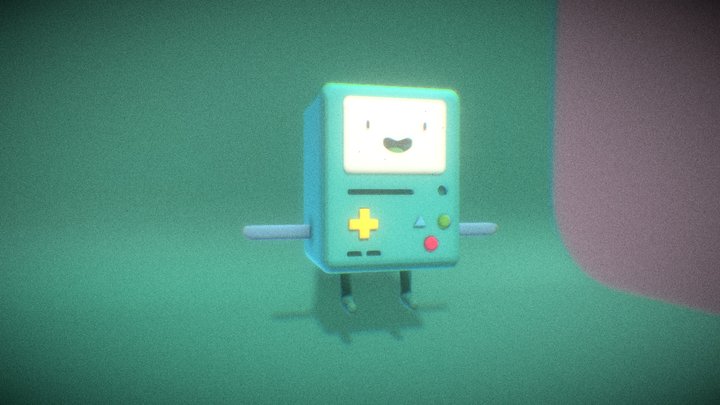 (˶˃ ᵕ ˂˶) .ᐟ.ᐟ BMO 3D Model