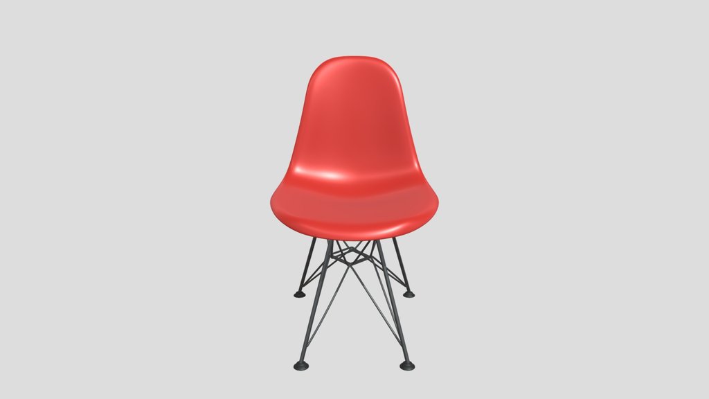 Eames Plastic Side Chair Dsw
