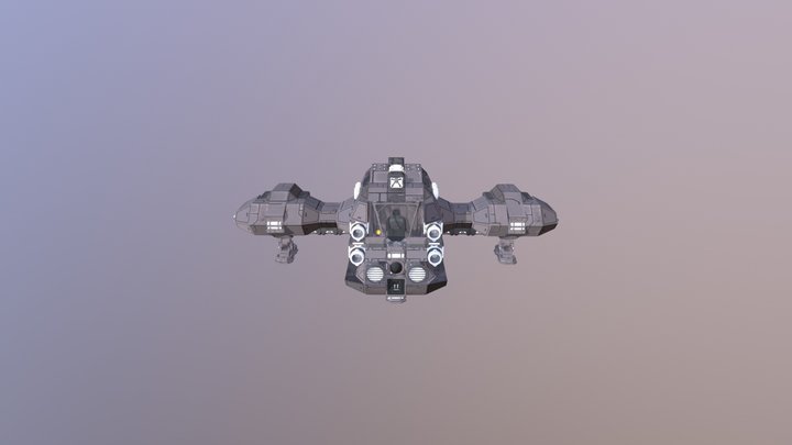 SamTec Private Shuttle 3D Model