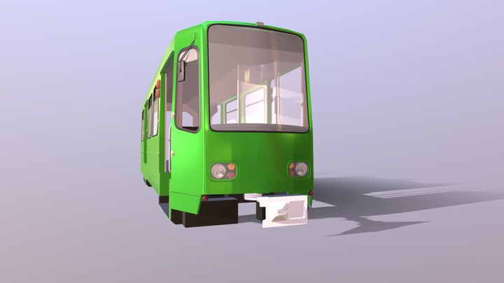 Duewag/LHB Üstra TW 6000 3D Model