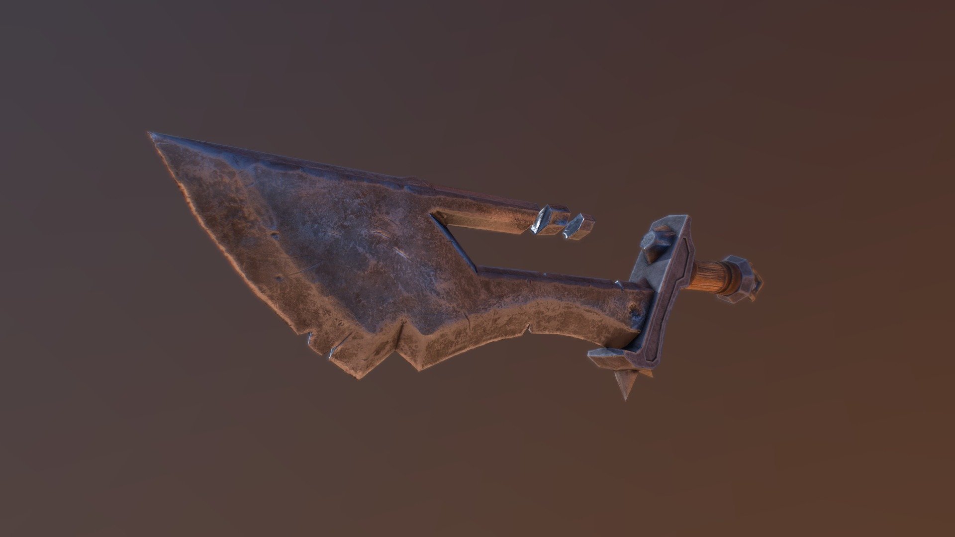 Fantasy sword — Sketchfab embed 3D viewer