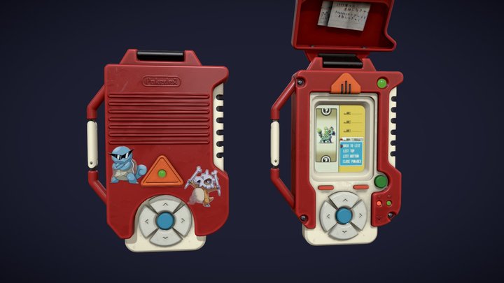 POKEDEX SAPPHIRE VERSION 3D Model