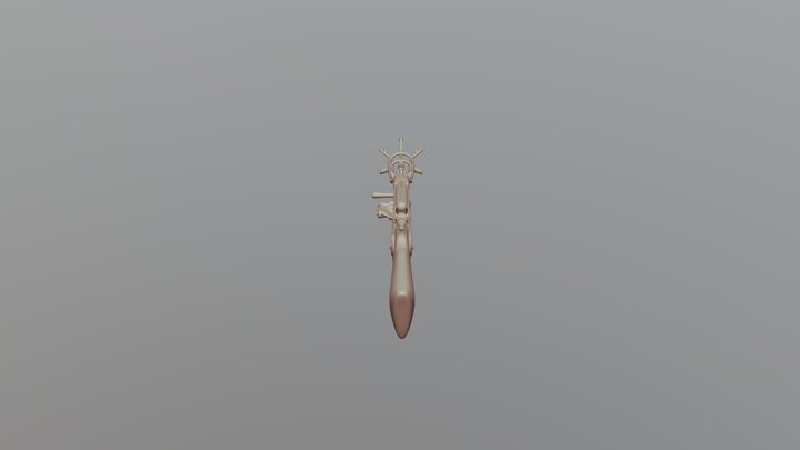 Wunderwaffe DG-2 Sculpt 3D Model