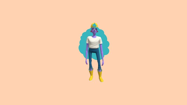 Iris Hello Neighbor 3 3D Model