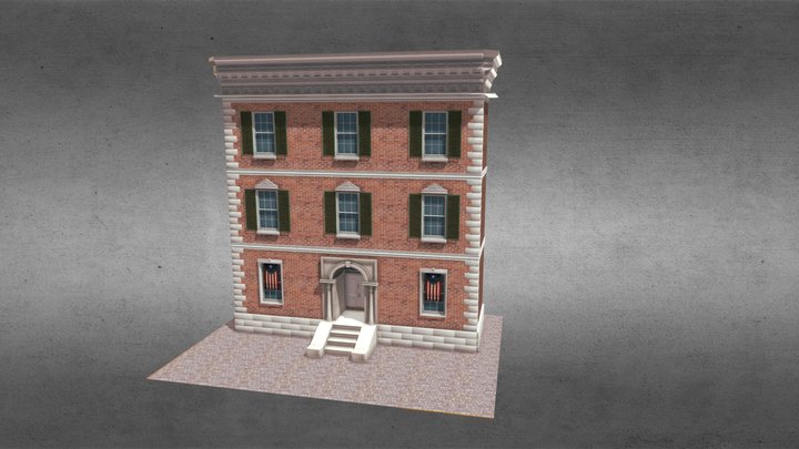 Columbia House 01 3D Model