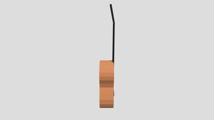 Guitar 3D Model