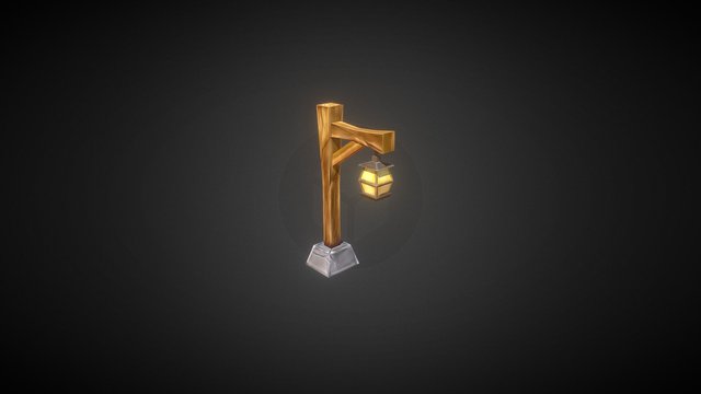 Lamp Post 3D Model
