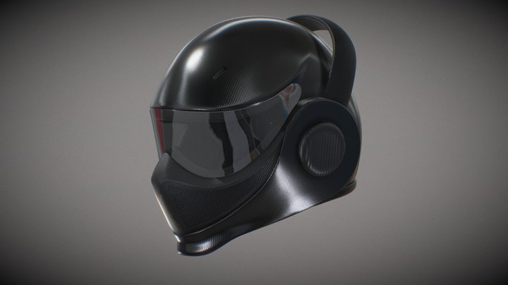 BB_helmet_01 3D Model
