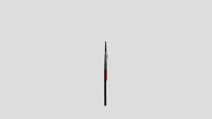 Badge not joined 3D Model