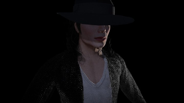 michael jackson (billie jean) 3D Model