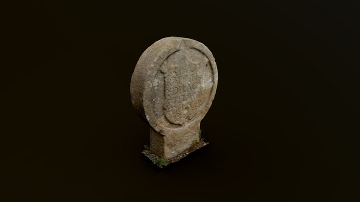 Lápida ESCRBCC 2020 3D Model