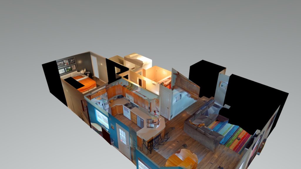 Main floor of home