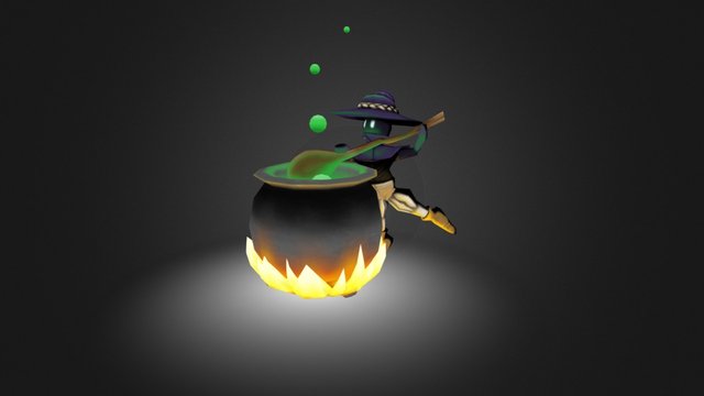 Potion Brewing 3D Model