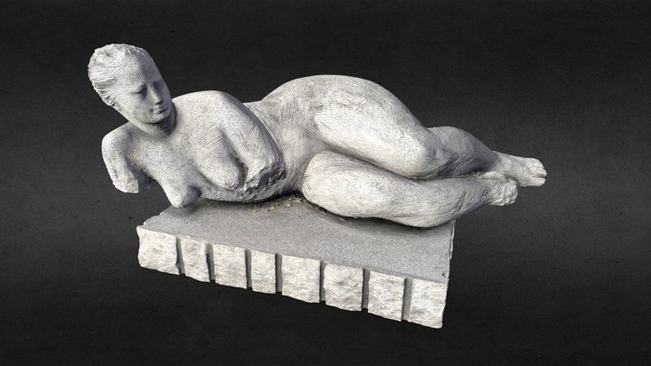 Sculpture "Italy Nude" 3D Model