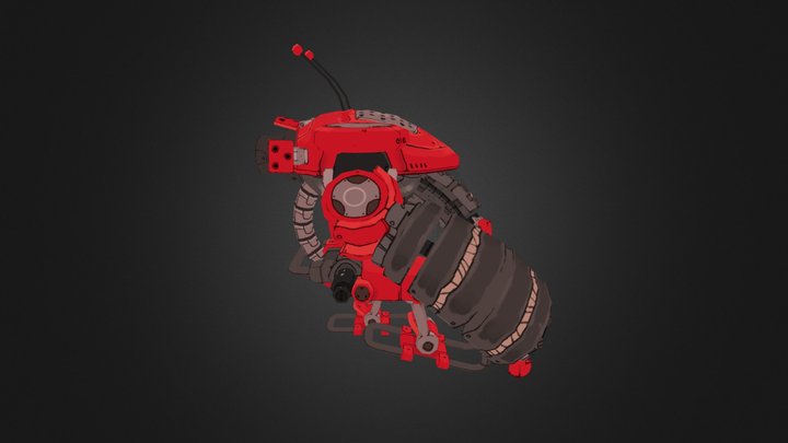 Red Raven Sketchfab 3D Model