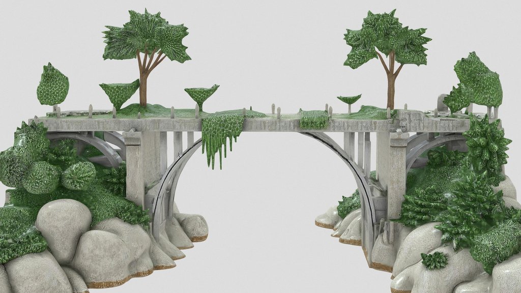 👣Green_Divide∴⸨𝕏⸩∴Concrete_Crossing_|Ø|👣