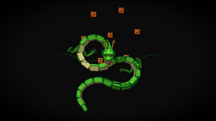 Shenron 3D Model