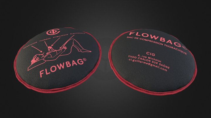 Flowbag Guillarme® Sac de Compression Thoracique 3D Model