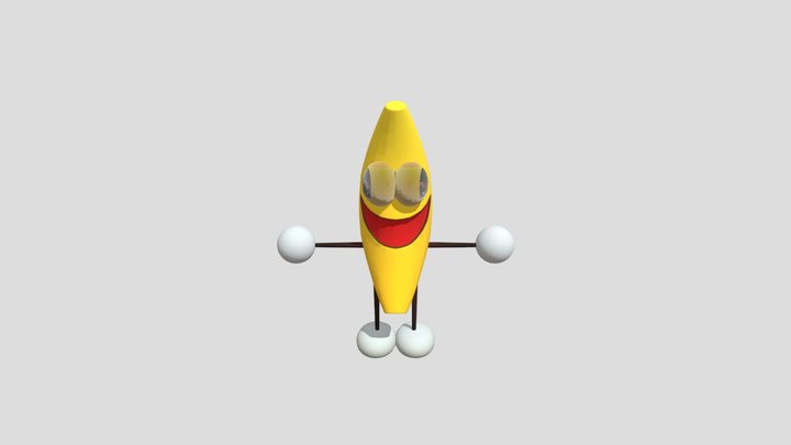 Banana xd 3D Model