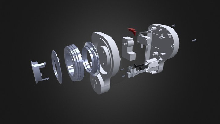 Electrical Timer #exploded 3D Model
