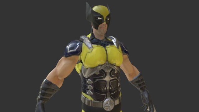 Wolverine 3D Model