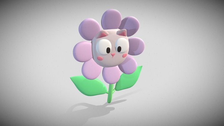 Flower_Cat 3D Model