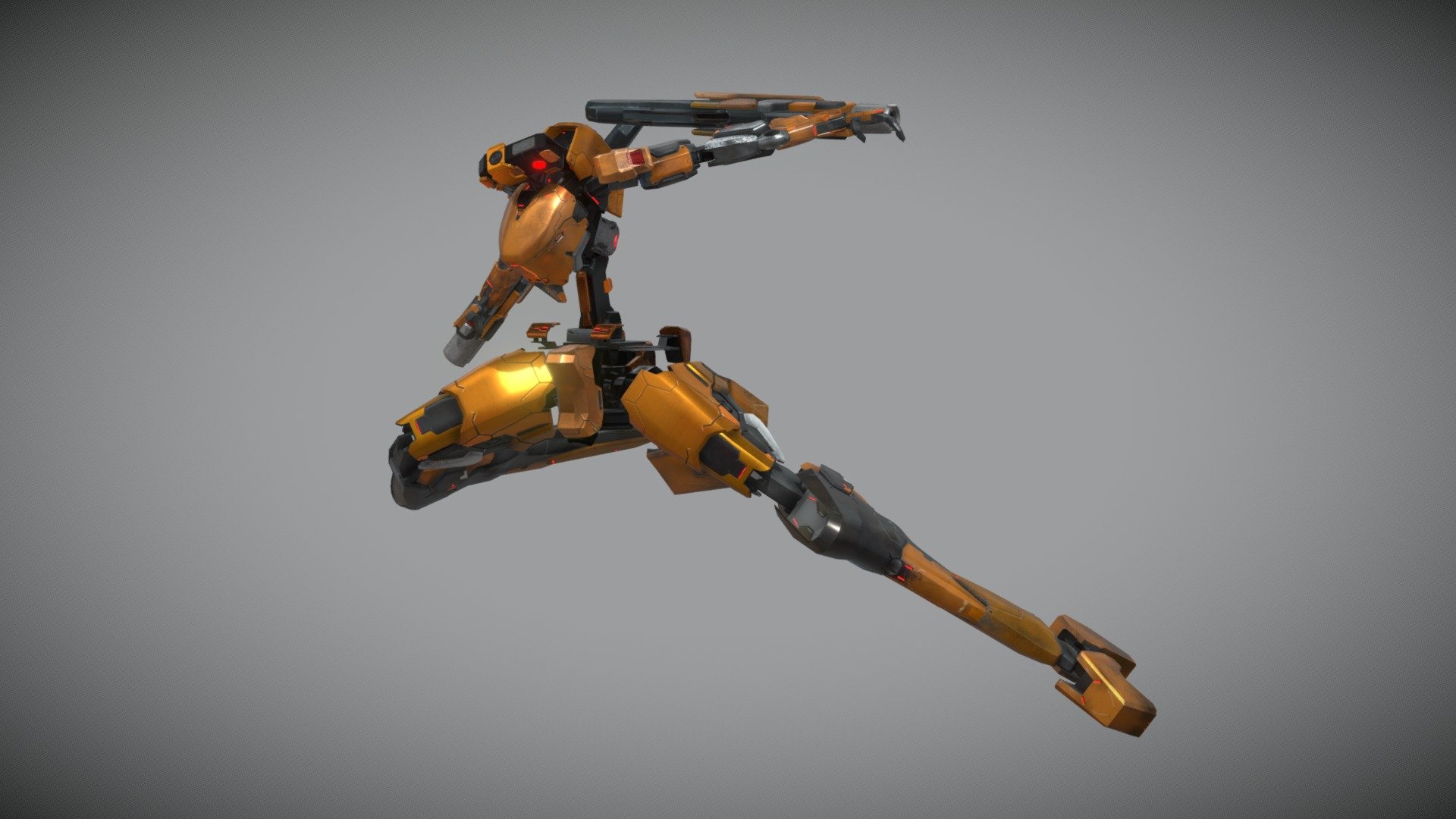 Mister One Mk-2 (ORIGINAL ROBOT) - 3D model by Kanta0223 [d4a69e3 ...