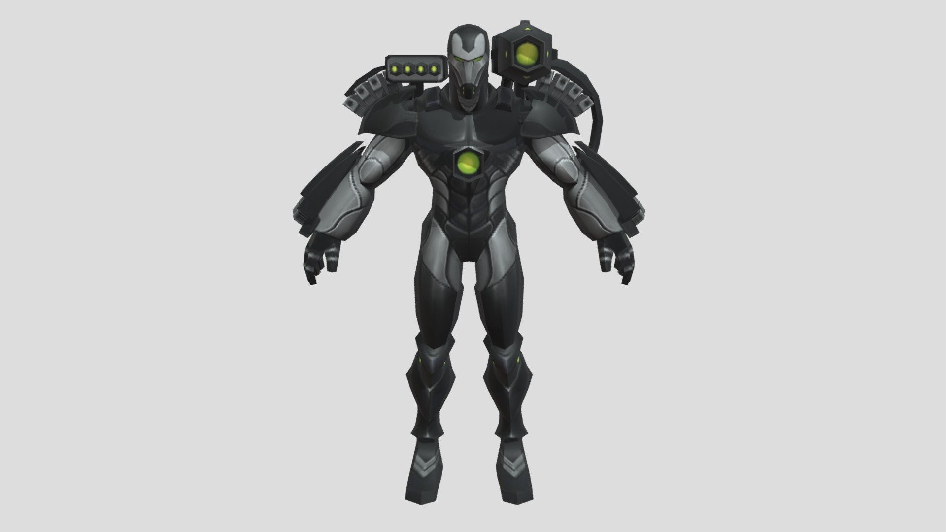 Warmachine(Textured)(No Rig) - Download Free 3D model by 3D MODELS ...