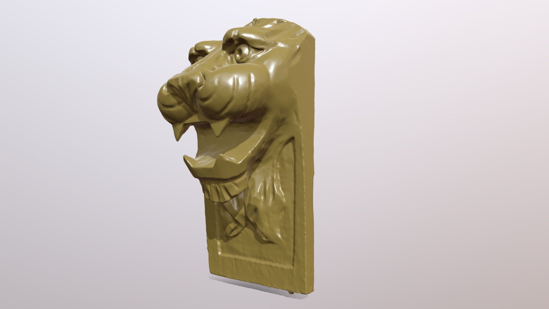 Carved Door Ornament