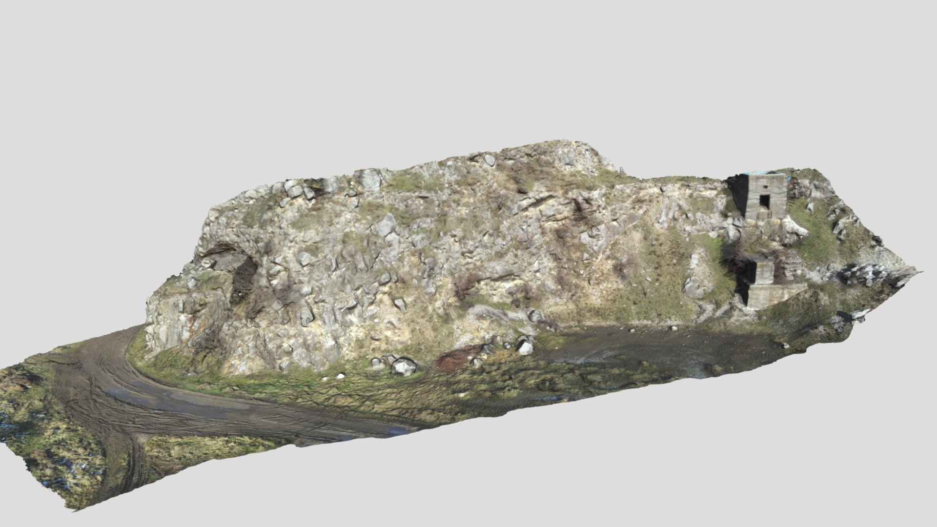 Tureni (Romania) limestone quarry - Download Free 3D model by Ferenc ...