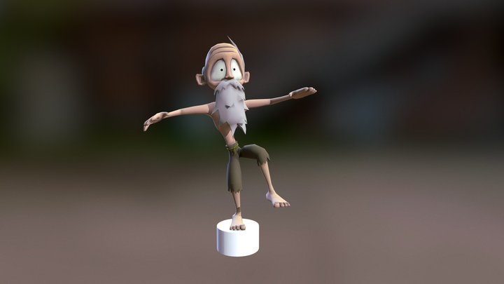 The Old Man 3D Model