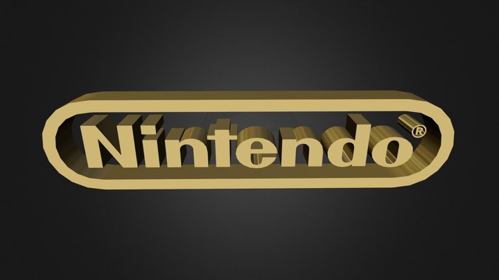 Nintendo Logo.zip 3D Model