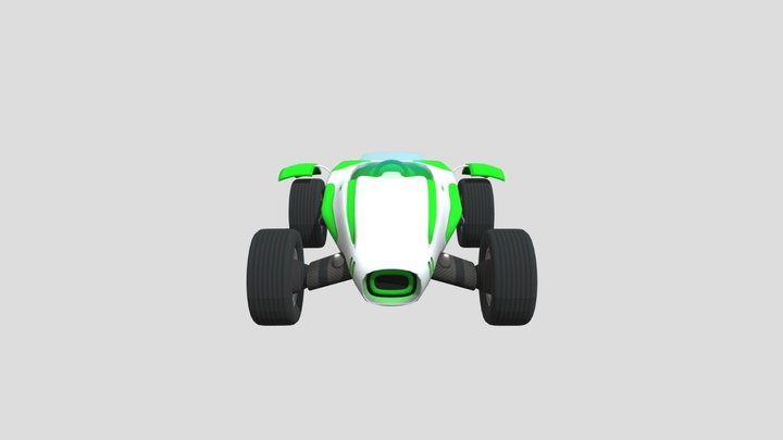 Sonic and SEGA All-Star race Avatar 3D Model