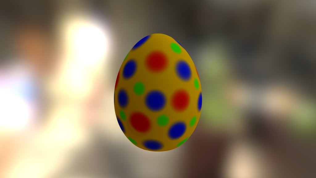 abstract easter egg - 3D model by meesbroer [d4a897b] - Sketchfab