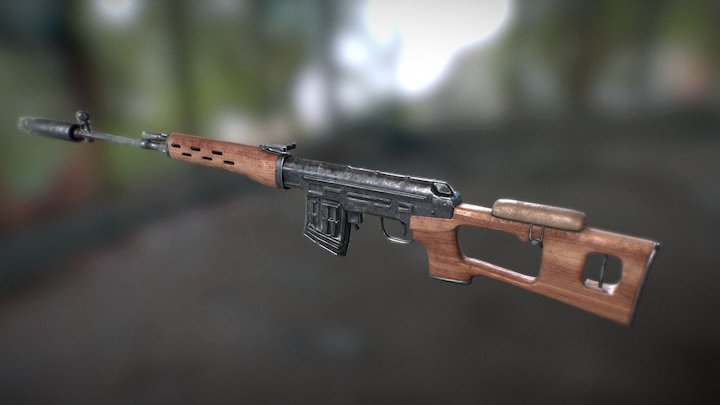 SVD (Dragunov) *Updated* 3D Model