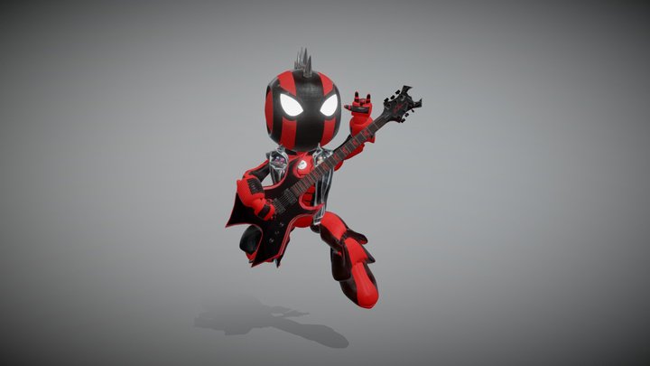 SpiderPepunk 3D Model