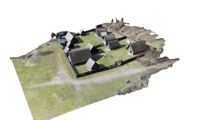Altburg Bundenbach 3D Model