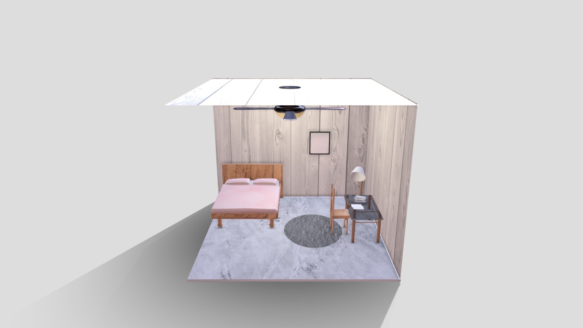 Diorama - Student Room - Download Free 3D model by Matildasaurus ...